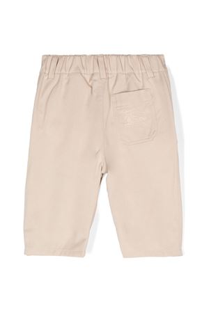 pantalone in cotone beige BURBERRY KIDS | 8095676A2015